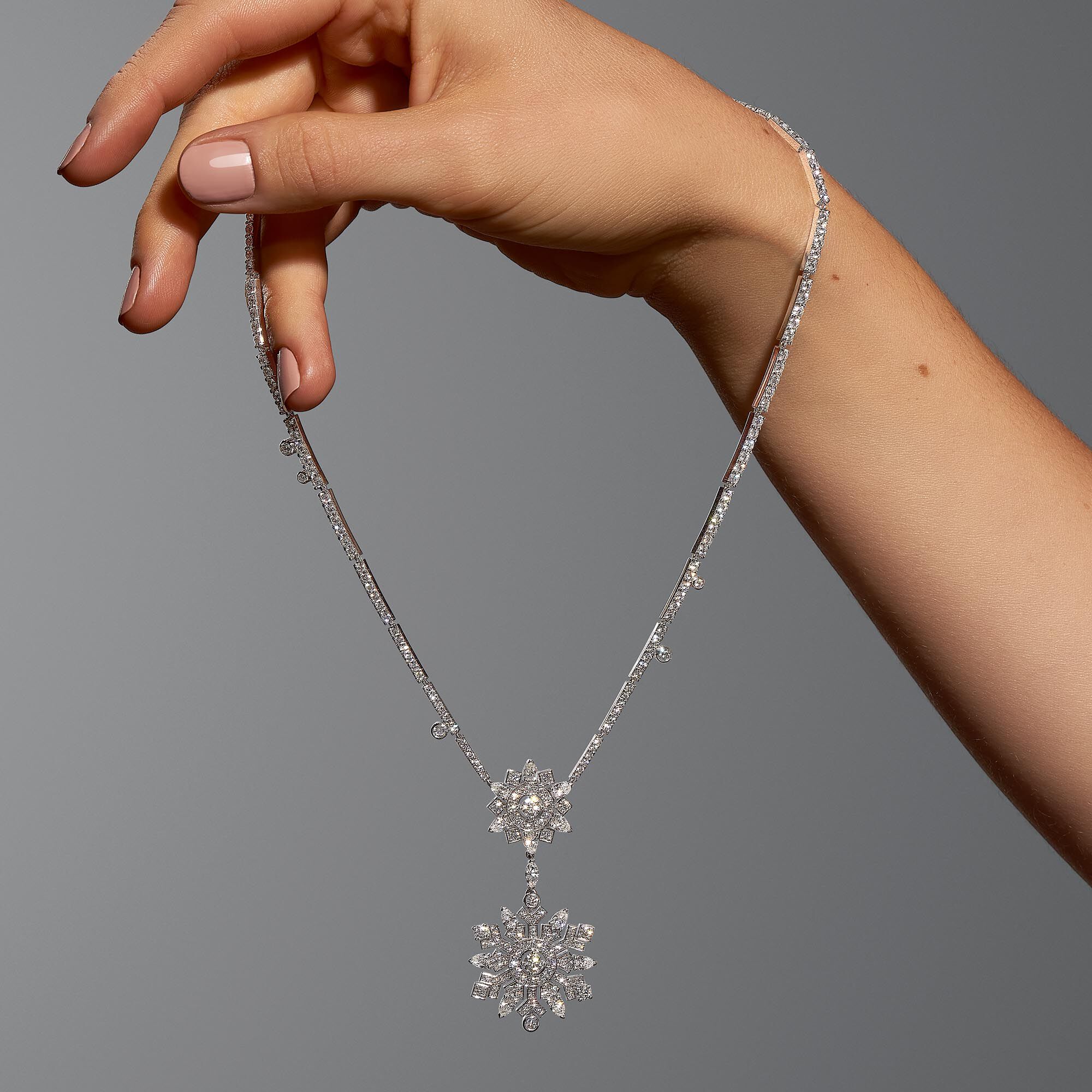 Drop hotsell diamond pendant